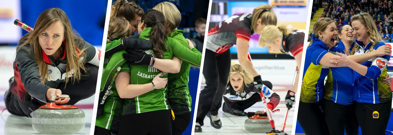 Curling Players